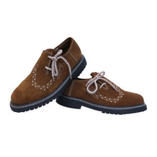 Load image into Gallery viewer, LEDERHOSEN HAFERL MEN SHOES CAMEL BROWN
