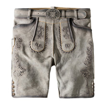 Load image into Gallery viewer, LEDERHOSEN MEN SHORT GREY SMOKE
