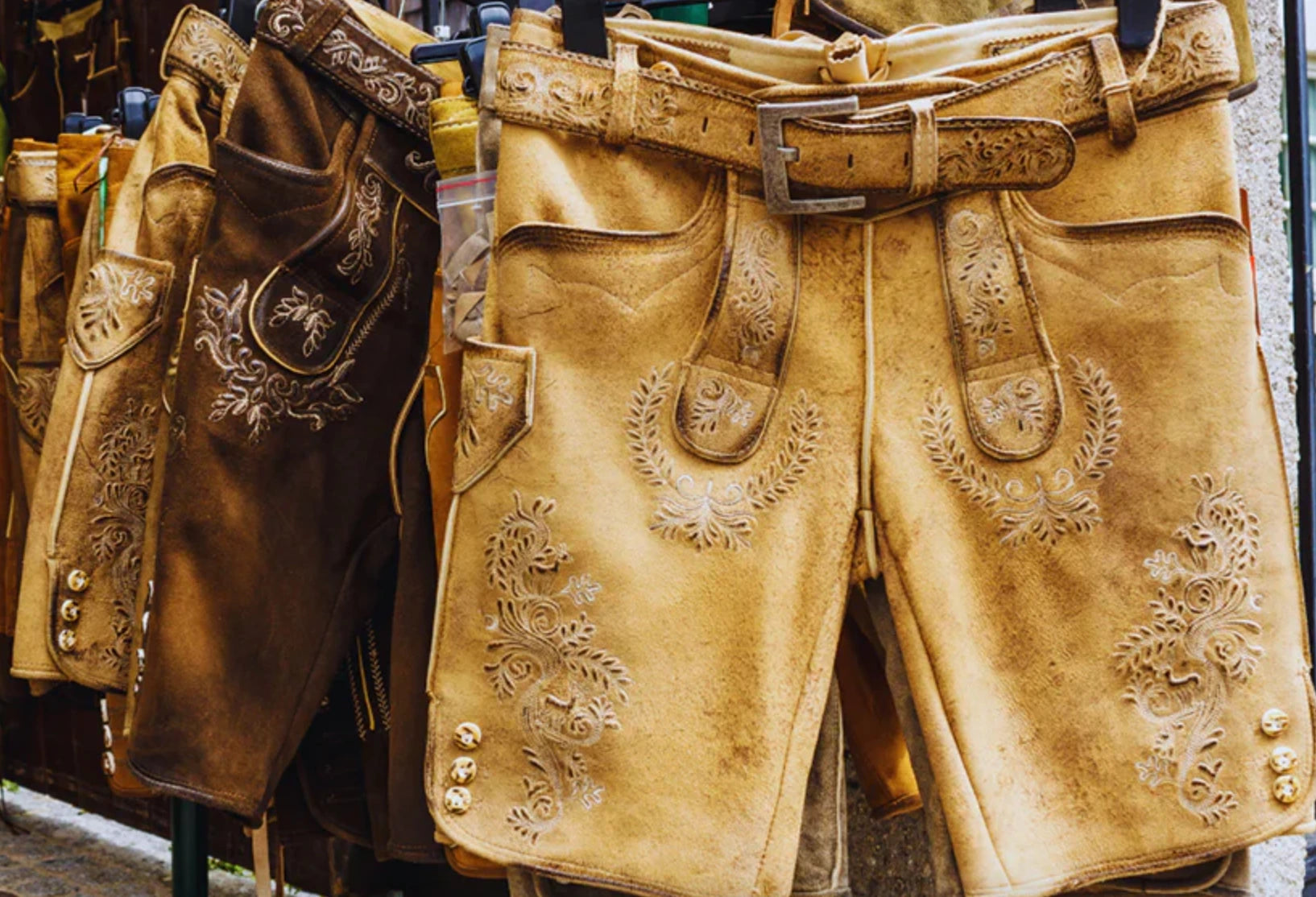 German Lederhosen Shorts