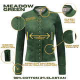Bavarian Women Jacket (Meadow Green)