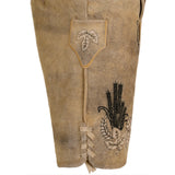 Lederhosen Short Beige