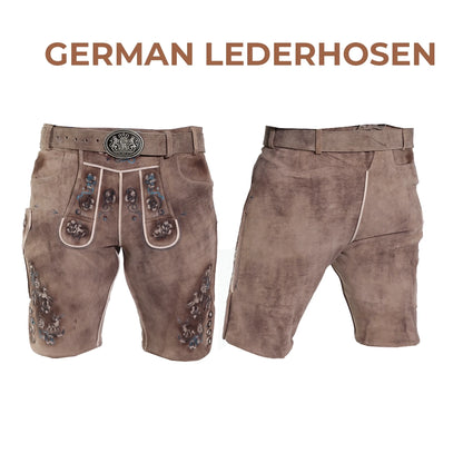 Men Lederhosen Short Oktoberfest Dress