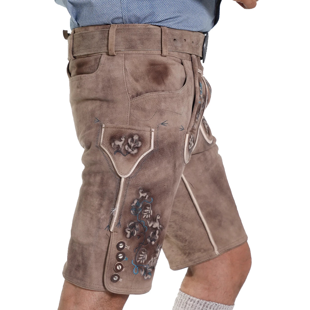 Men Lederhosen Short Oktoberfest Dress