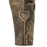 Lederhosen Olive Brown