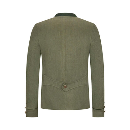Olive Green Nehru Jacket