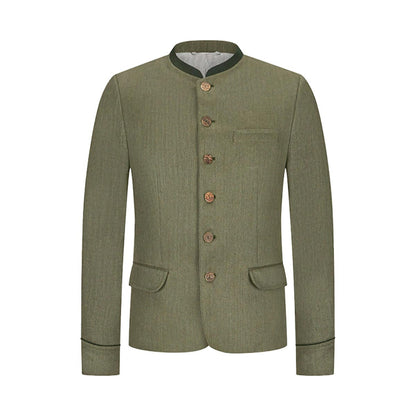Olive Green Nehru Jacket