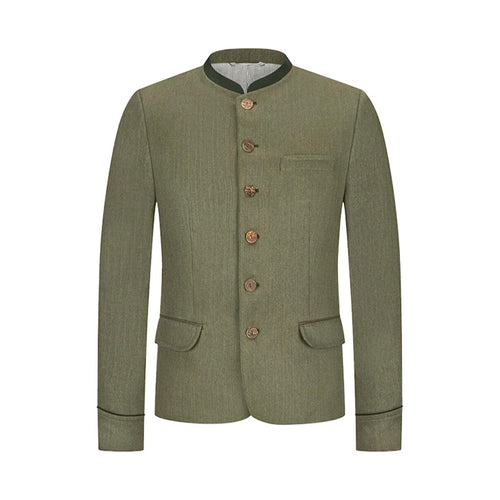 Olive Green Nehru Jacket
