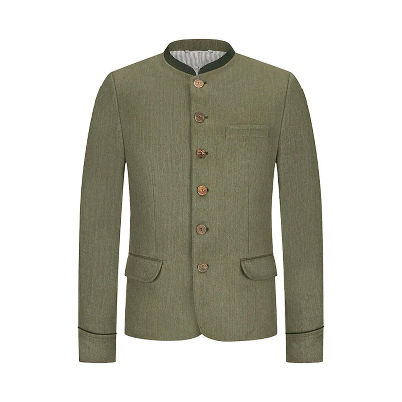 Olive Green Nehru Jacket
