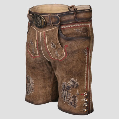 Coffee Brown Lederhosen