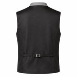 Men's Silver Alpine Heritage Trachten Vest