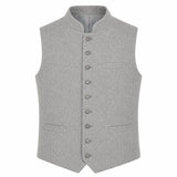 Men's Silver Alpine Heritage Trachten Vest