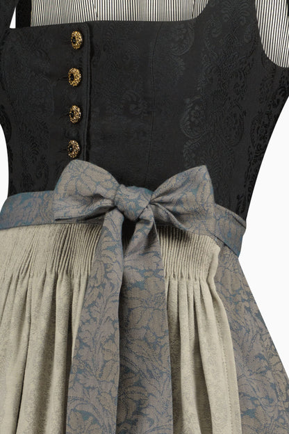 Modern Black Dirndl
