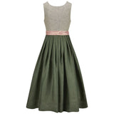 Mouse Gray Nude Rose Dirndl