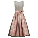 Mouse Gray Nude Rose Dirndl