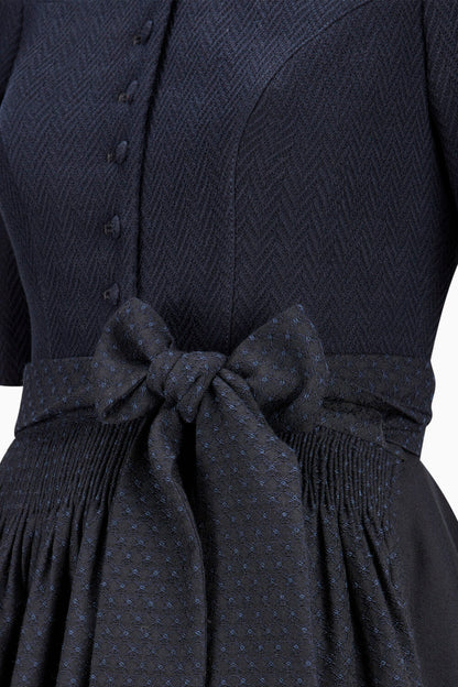 Premium Black & Blue Dirndl