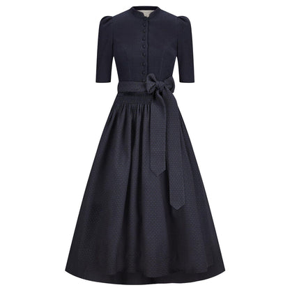 Premium Black Dirndl Classic German Oktoberfest Dress Premium Black Dirndl Classic German Oktoberfest Dress