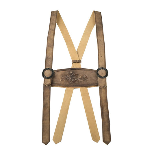 Unique Lederhosen Style Suspender