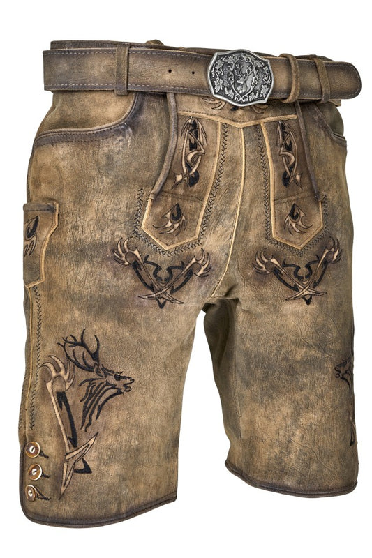 Oktoberfest Brown Lederhosen