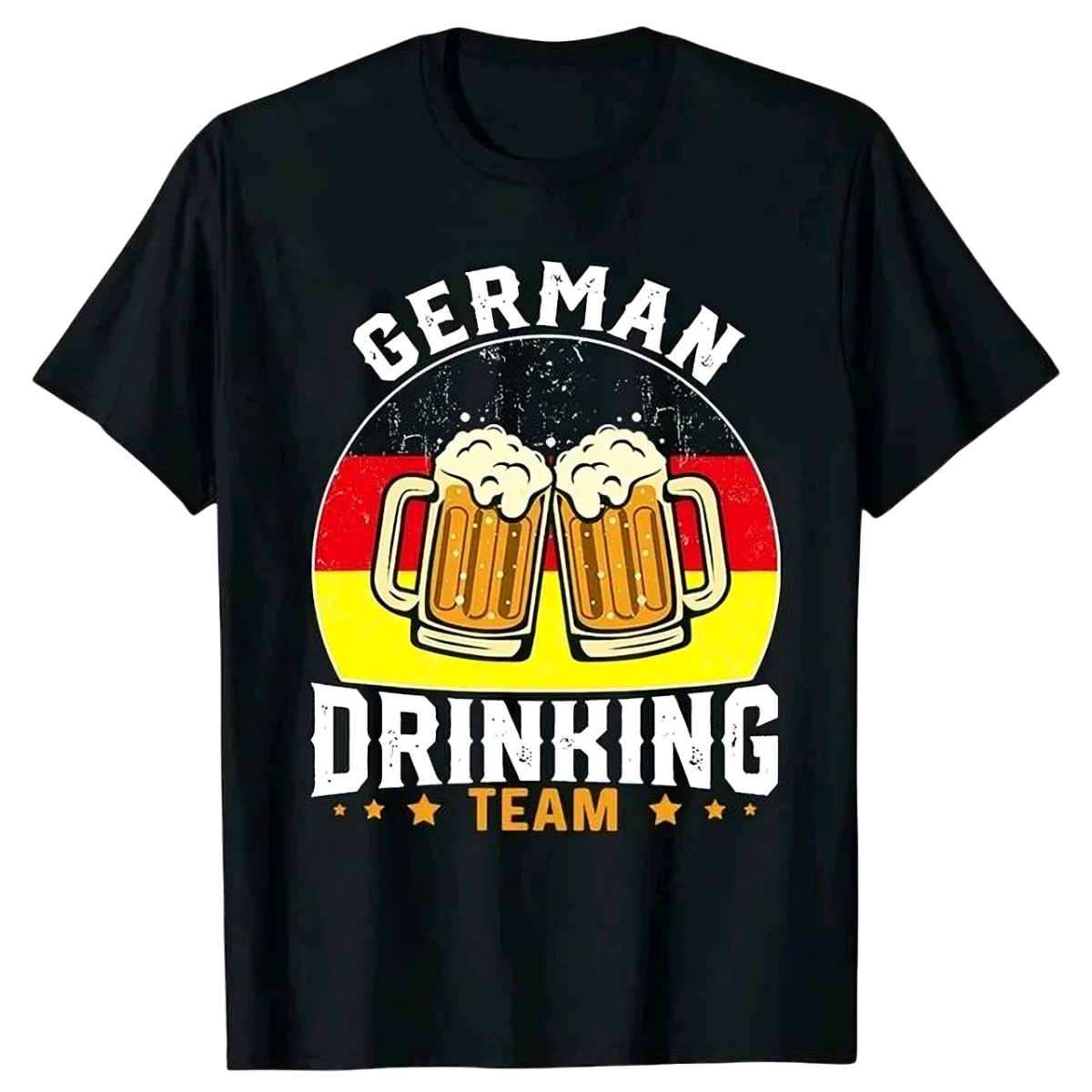 OKTOBERFEST GERMAN FLAG BEER DRINKING TEAM T-SHIRT