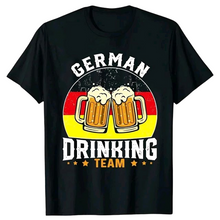 Load image into Gallery viewer, OKTOBERFEST GERMAN FLAG BEER DRINKING TEAM T-SHIRT
