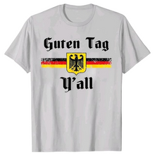 Load image into Gallery viewer, OKTOBERFEST GERMAN FLAG EAGLE Y&#39;ALL FUN T-SHIRT
