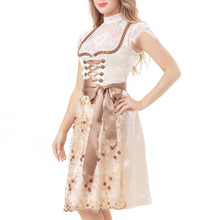 Load image into Gallery viewer, OKTOBERFEST LADIES TRADITIONAL DRESS WITH LACE APRON
