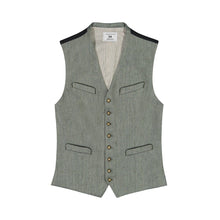 Load image into Gallery viewer, LEDERHOSEN MEN TRACHTEN WAISTCOAT GREY V NACK
