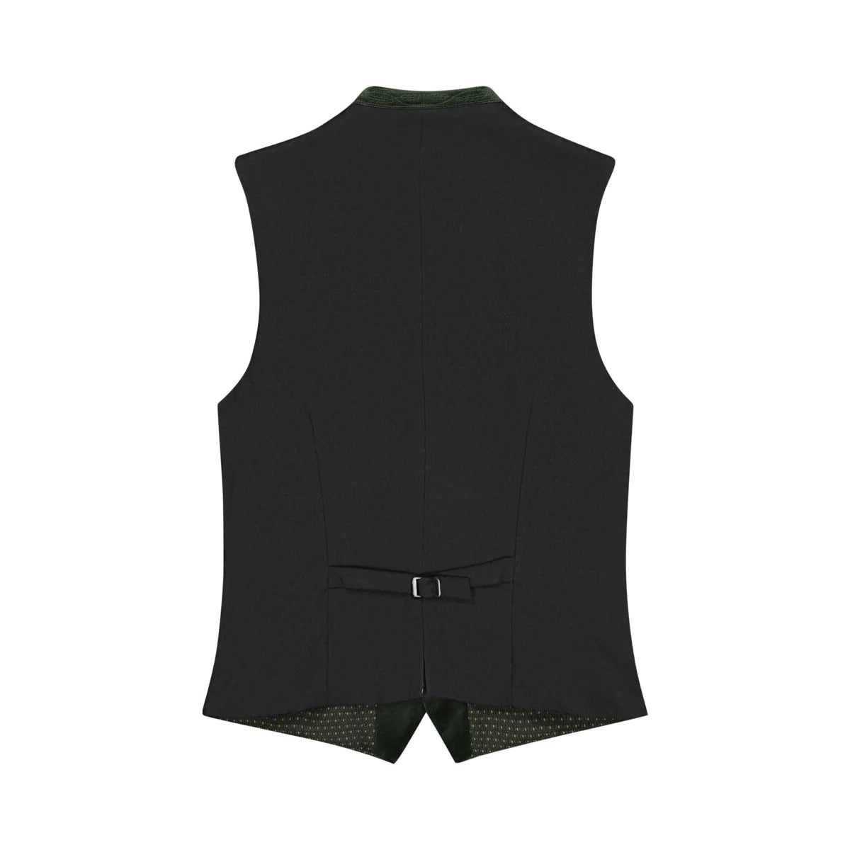 Black vest on a white background