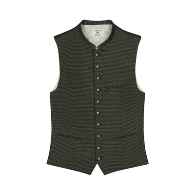 Trachten Vest Olive Green