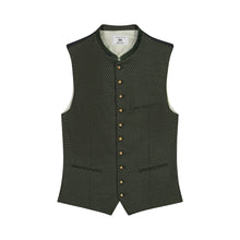 Load image into Gallery viewer, OKTOBERFEST MEN TRACHTEN WAISTCOAT OLIVE GREEN
