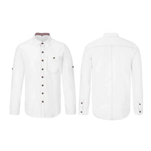 Load image into Gallery viewer, OKTOBERFEST MEN TRACHTEN WHITE SHIRT
