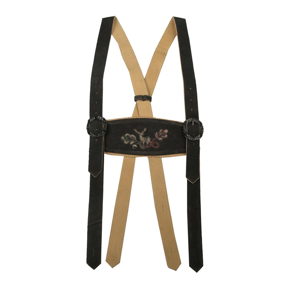 Chocolate Brown Suspender