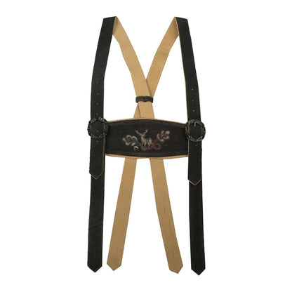 Chocolate Brown Suspender