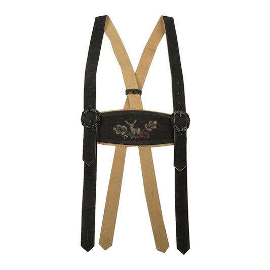 Chocolate Brown Suspender