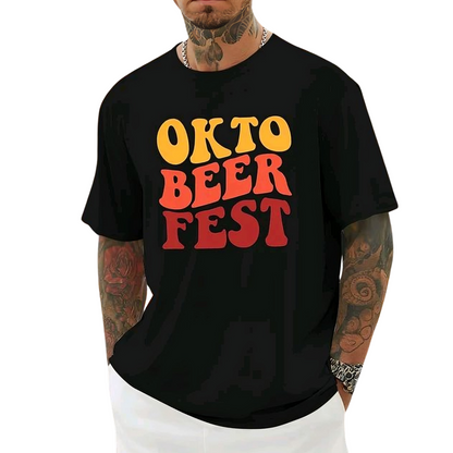 OKTOBERFEST PRINTED T-SHIRTS FOR MEN