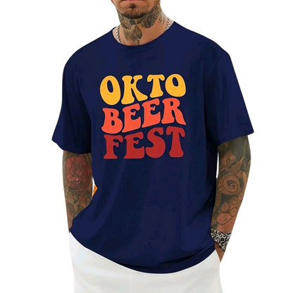 OKTOBERFEST PRINTED T-SHIRTS FOR MEN