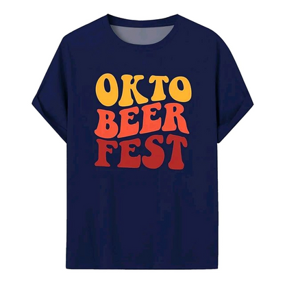 OKTOBERFEST PRINTED T-SHIRTS FOR MEN