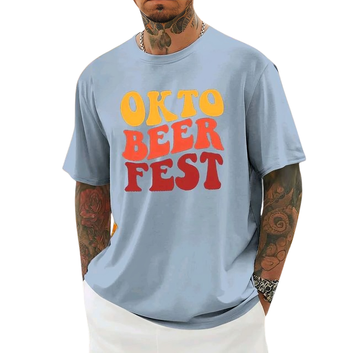 OKTOBERFEST PRINTED T-SHIRTS FOR MEN