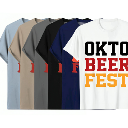 OKTOBERFEST PRINTED T-SHIRTS FOR MEN