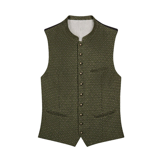 Trachten Olive Green Vest