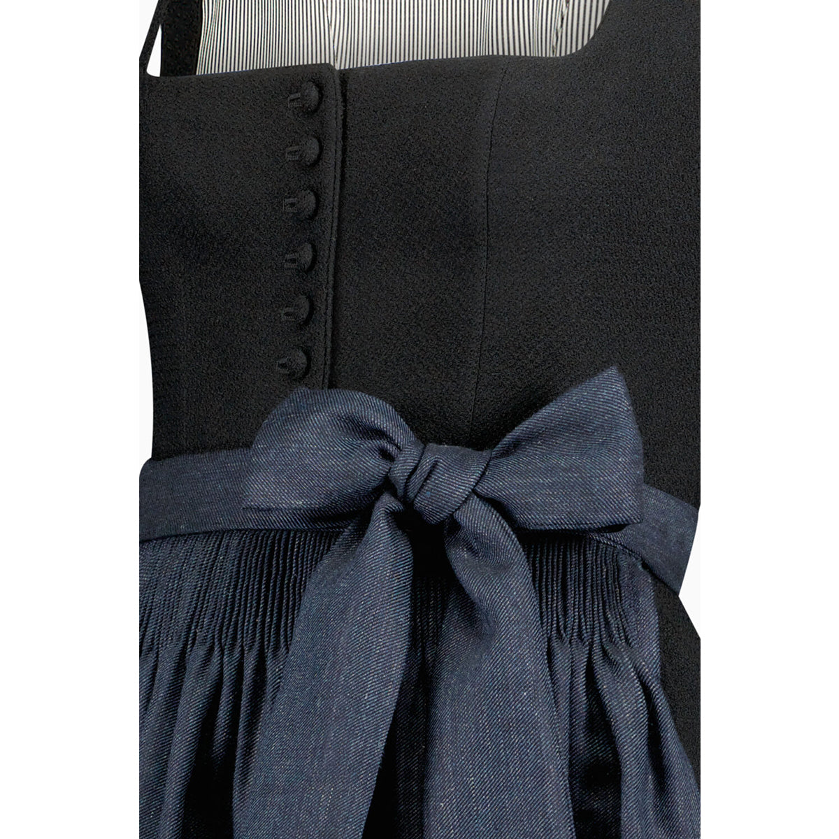 Premium Black Blue Dirndl