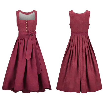 Red Premium Dirndl Dress