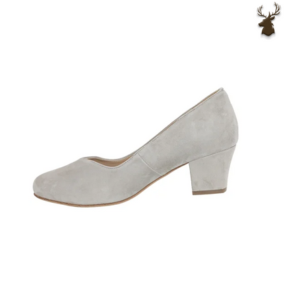 PREMIUM WOMEN DIRNDL PUMPS GREY