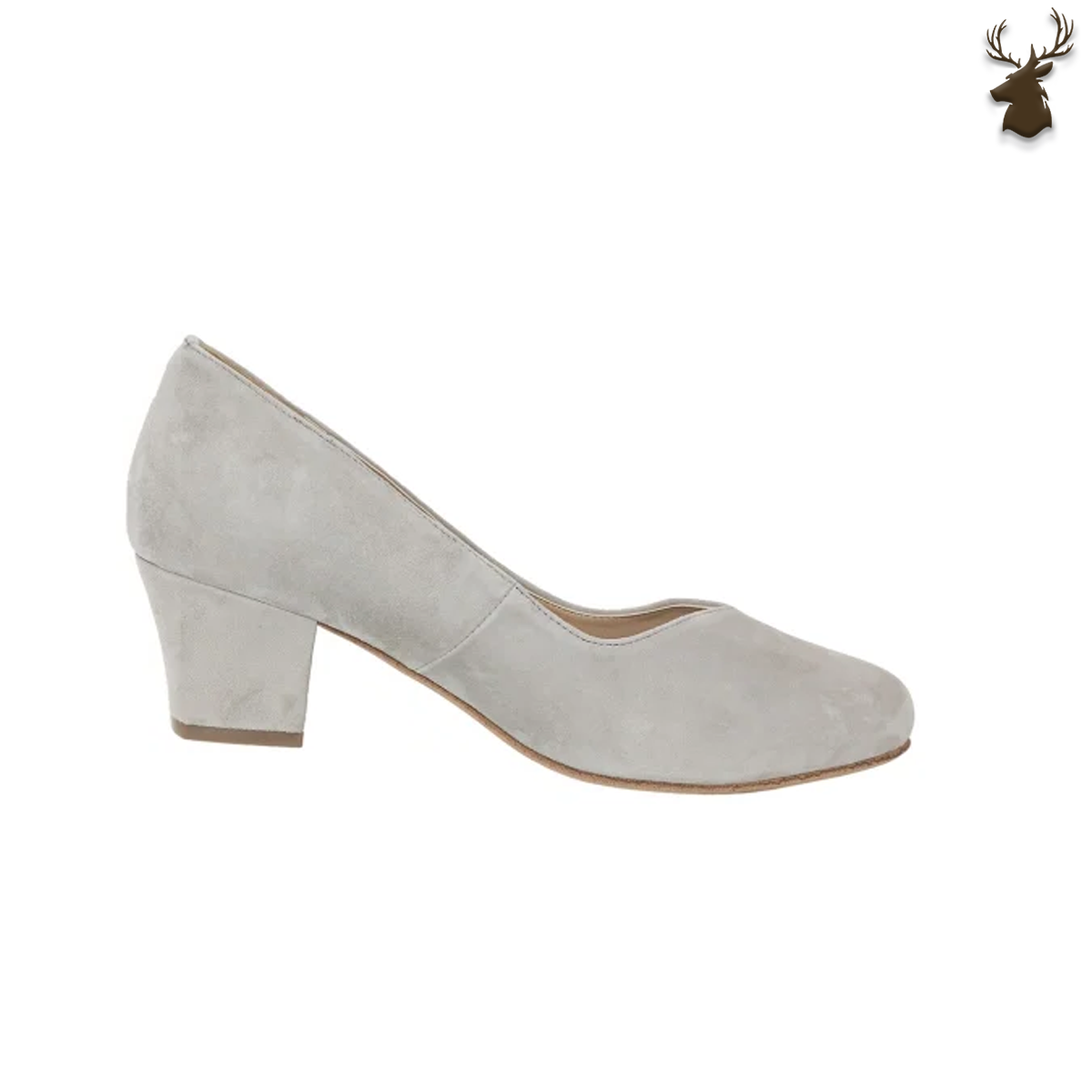 PREMIUM WOMEN DIRNDL PUMPS GREY