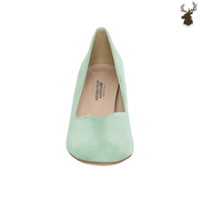 Load image into Gallery viewer, PREMIUM WOMEN DIRNDL PUMPS MINT
