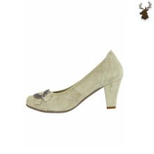 Load image into Gallery viewer, PREMIUM WOMEN DIRNDL PUMPS PASTELL GREEN
