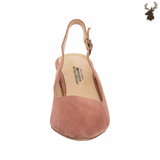 Premium Women Dirndl Slingback Pumps Pink
