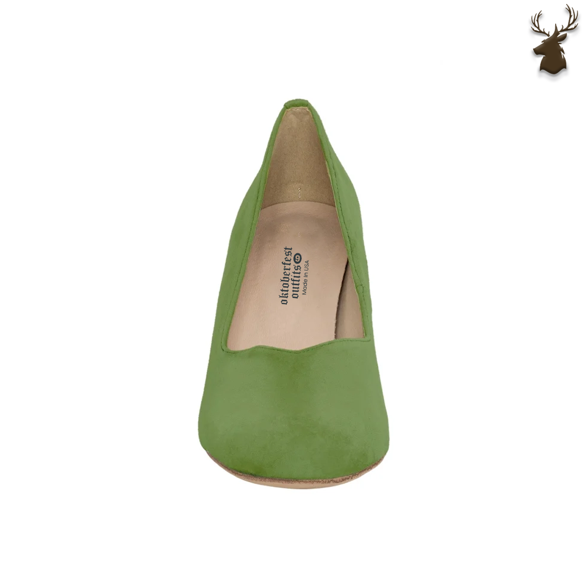 Premium Women Dirndl Pumps Kiwi