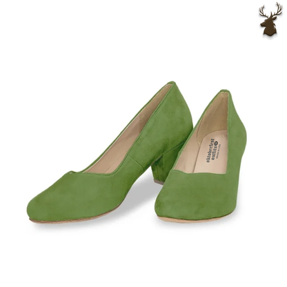 Premium Women Dirndl Pumps Kiwi