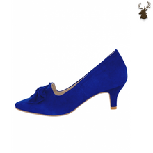 Load image into Gallery viewer, PREMIUM WOMEN OKTOBERFEST COURT SHOES ROYAL BLUE
